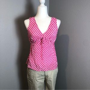Isaac Mizrahi silk tank Size M